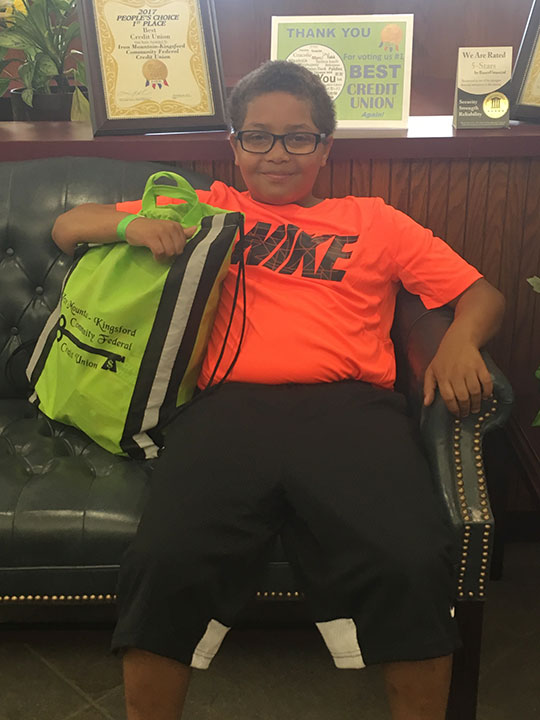 IMKingsford credit union gives away backpacks at carnival News